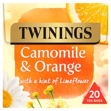 Twinings Camomile And Orange 20 Teabags 30G
