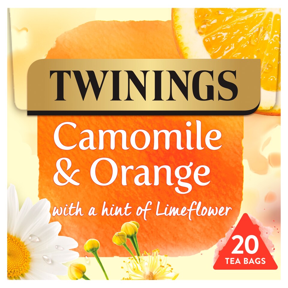 Twinings Camomile And Orange 20 Teabags 30G