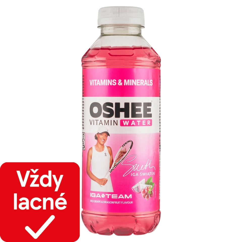image 1 of Oshee Vitamin Water with Red Grape & Dragonfruit Flavour 555 ml