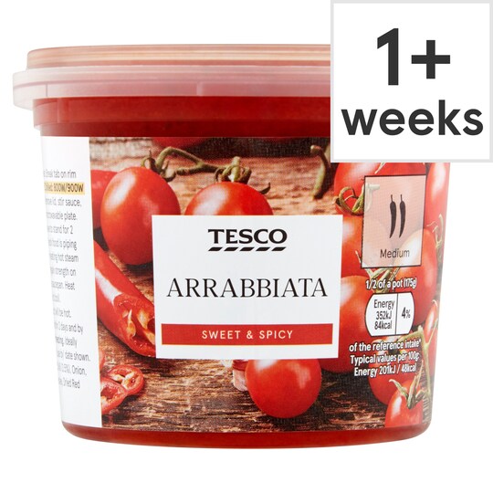 Tesco Arrabbiata Sauce 350G Tesco Groceries
