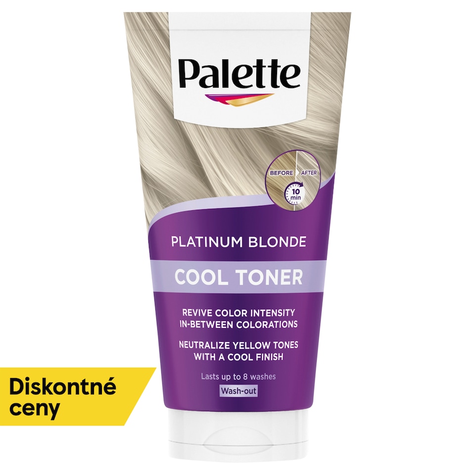 Palette Toner chladná platinová blond 150 ml