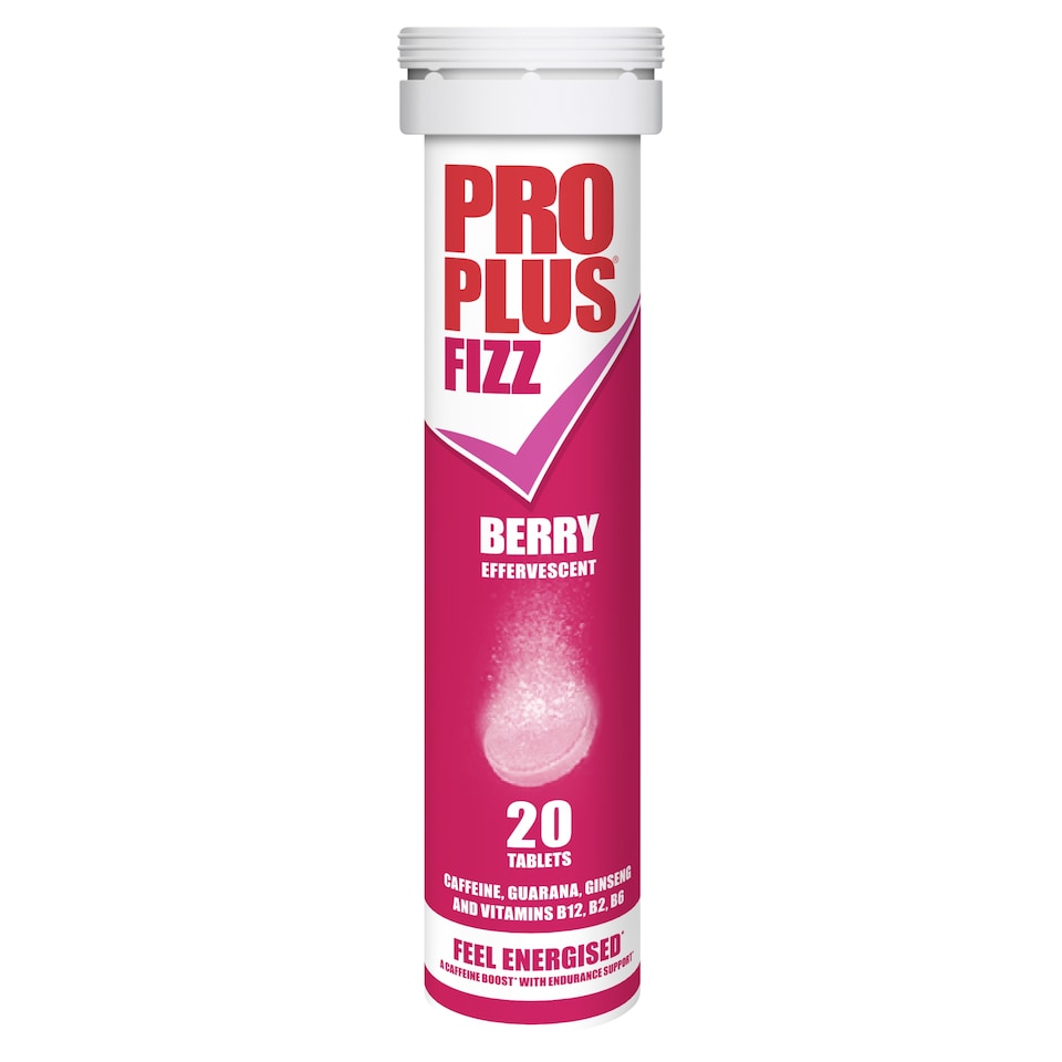 image 1 of Pro Plus Fizz Effervescent Tablets - Berry 20s