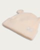 image 2 of F&F Baby 2-Pack Ribbed Bear Ear Beanie Hats in Multi