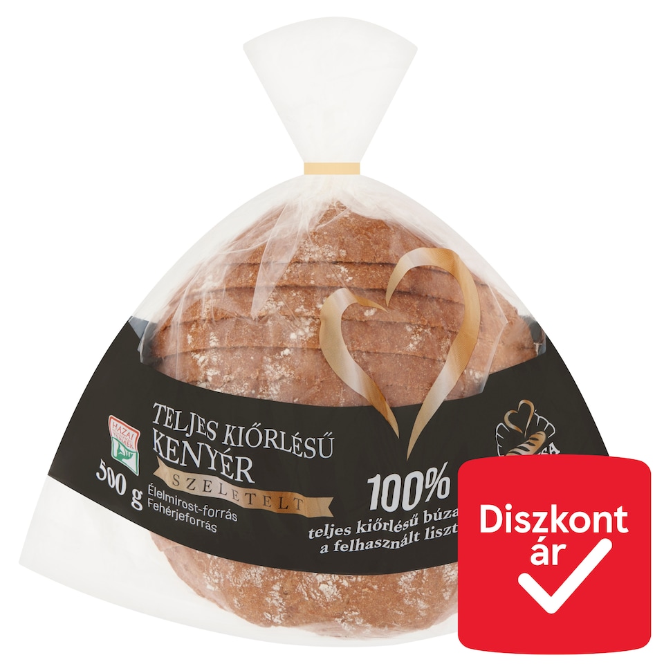 Kanizsa Pékség Wholemeal Sliced Bread 500 g
