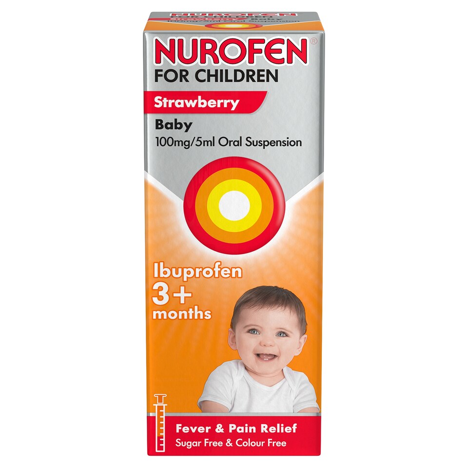 Nurofen For Children & Baby Liquid 100Ml