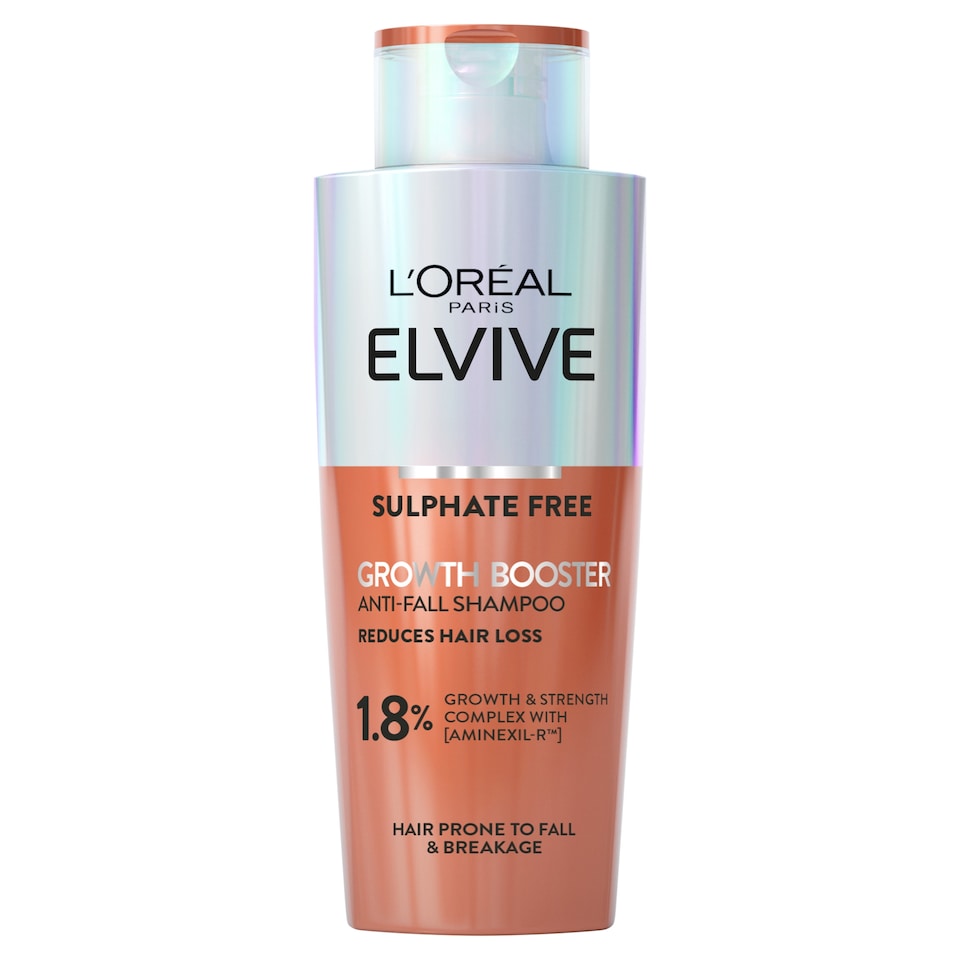 image 1 of L'Oreal Elvive Sulphate Free Growth Booster Shampoo 200ml