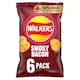 image 2 of Walkers Smokey Bacon Multipack Crisps 6 x 25g