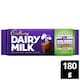 image 1 of Cadbury Dairy Milk Chocolate Bar 180g