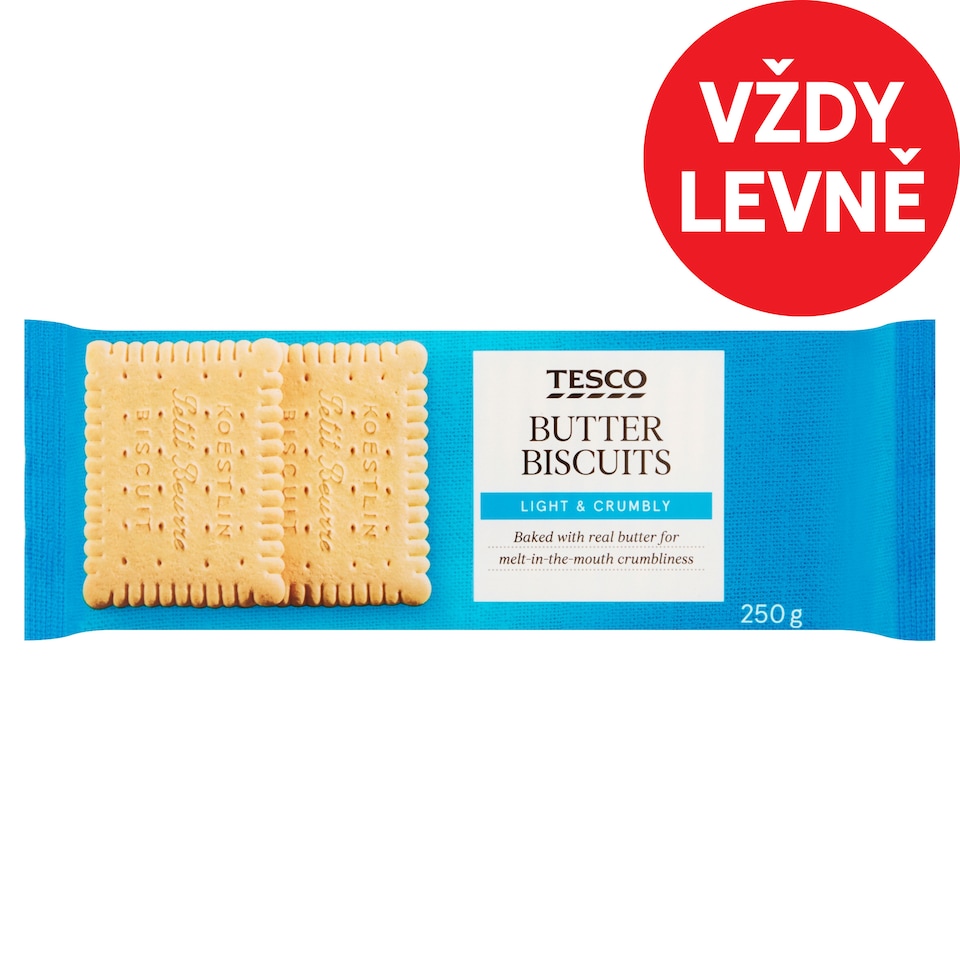 Tesco Butter Biscuits 250g