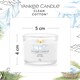 image 2 of Yankee Signature Clean Cotton Votive Candle 37g