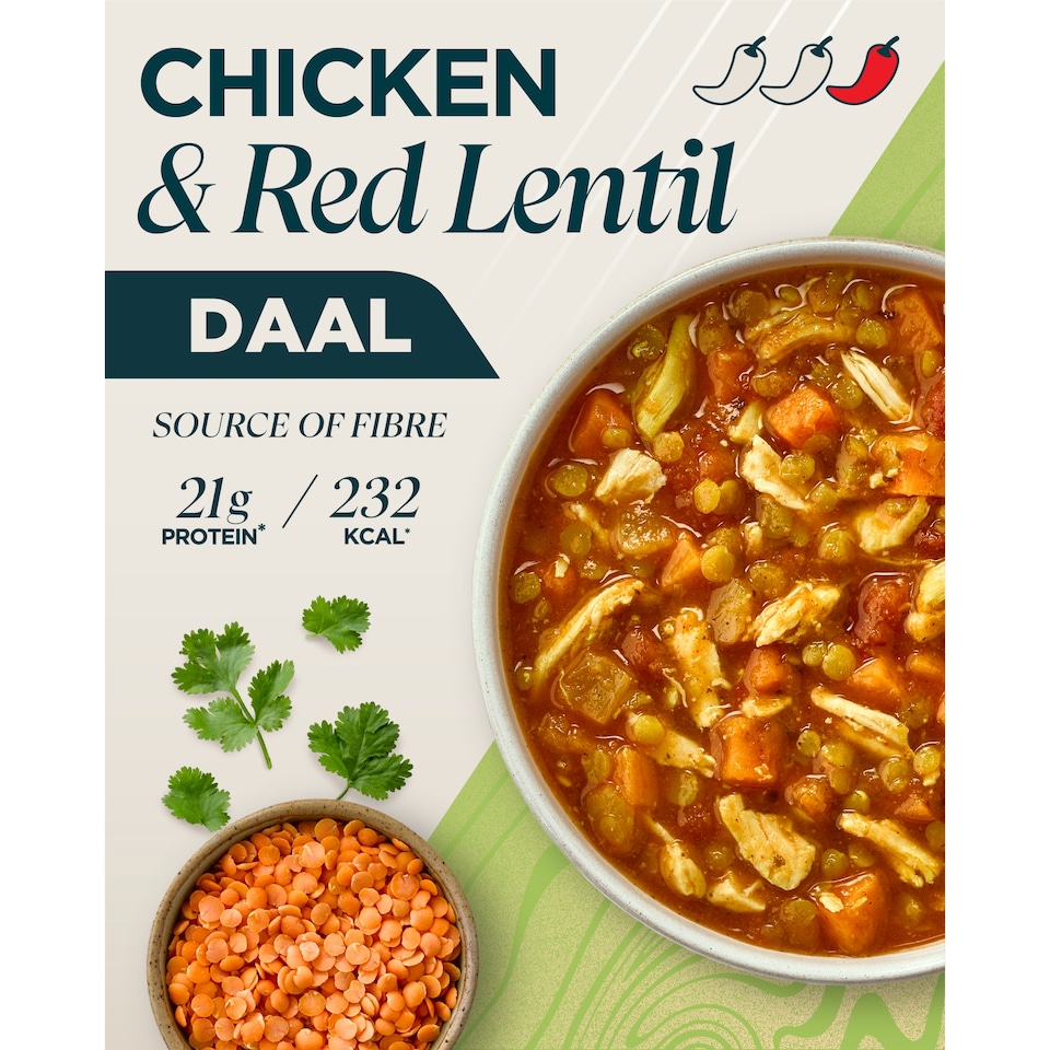 image 1 of Myprotein Chicken and Red Lentil Daal 375g
