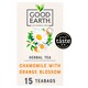 image 1 of Good Earth Herbal Tea Chamomile Orange Blossom 15 Tea Bags 21g