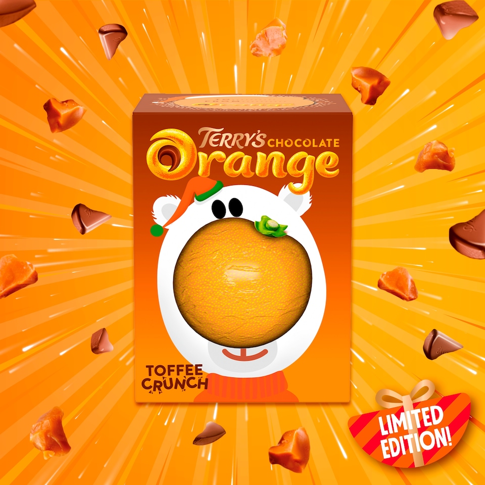 image 1 of Terry's Chocolate Orange Ball Toffee Crunch 152G