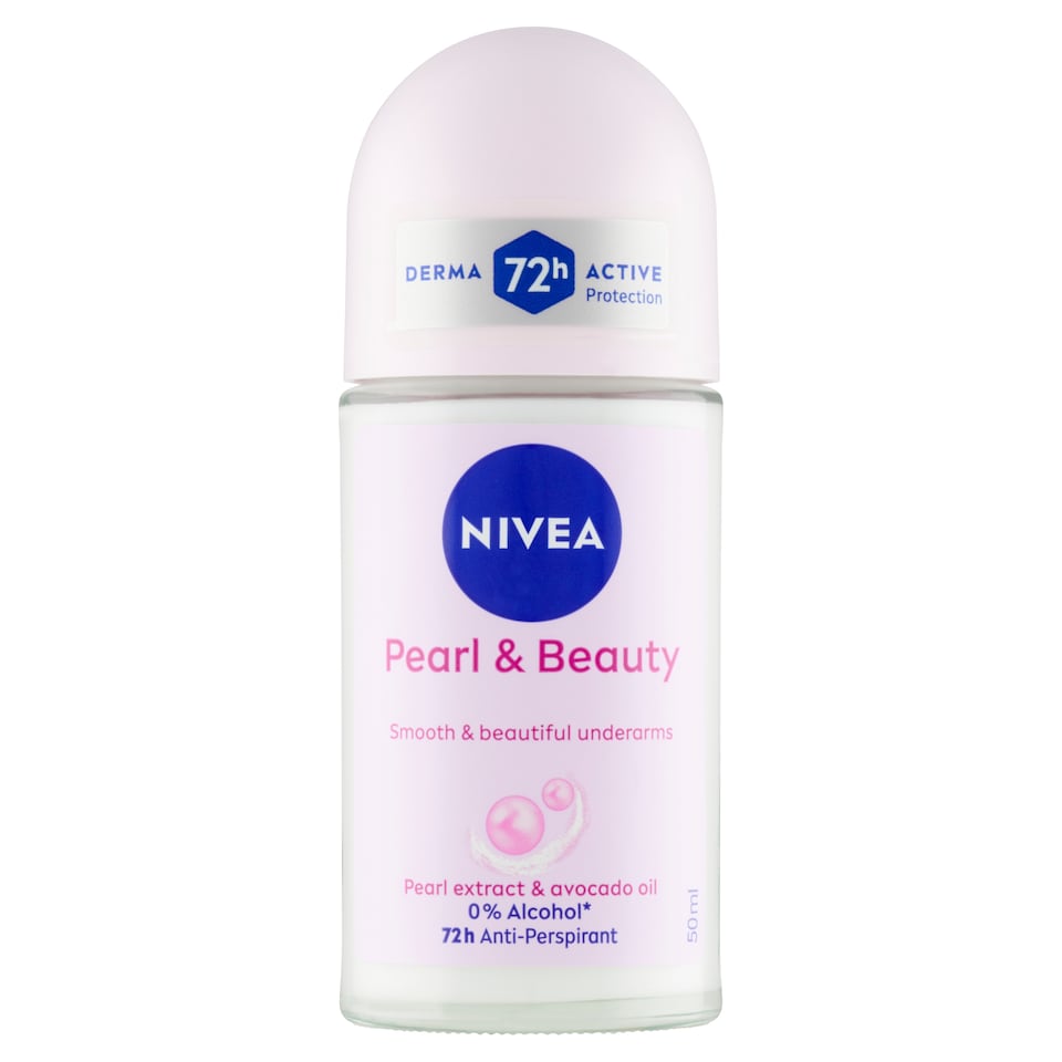 image 1 of Nivea Pearl & Beauty Antiperspirant Roll-On 50ml