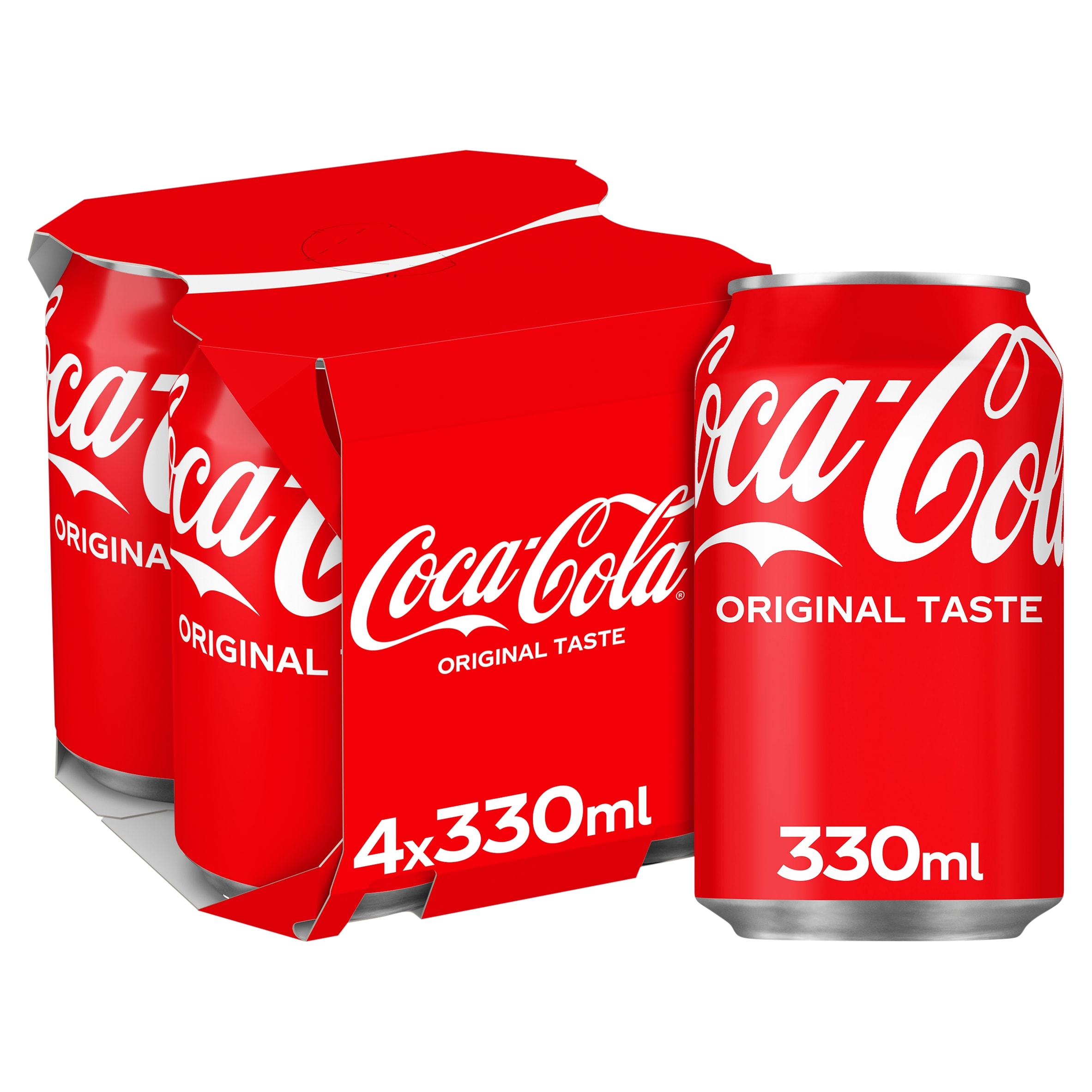 Coca-Cola Original Taste 4 x 330ml