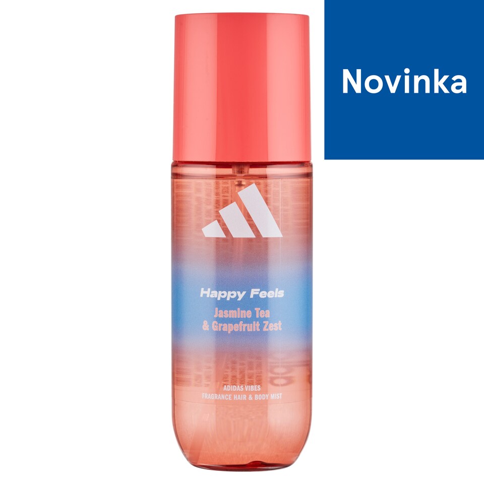 Adidas Happy Feels Jasmin Tea & Grapefruit Zest Fragrance Hair & Body Mist 150 ml