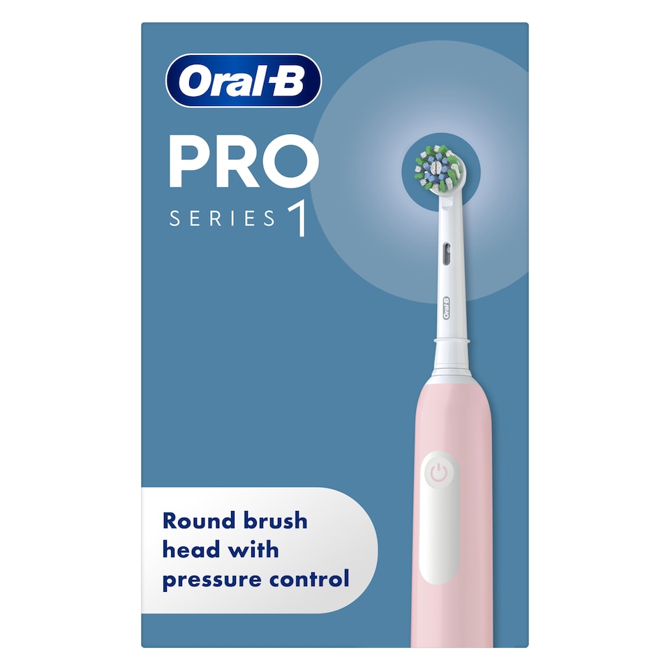 image 1 of Oral-B Pro Series 1 Electric Toothbrush Pink