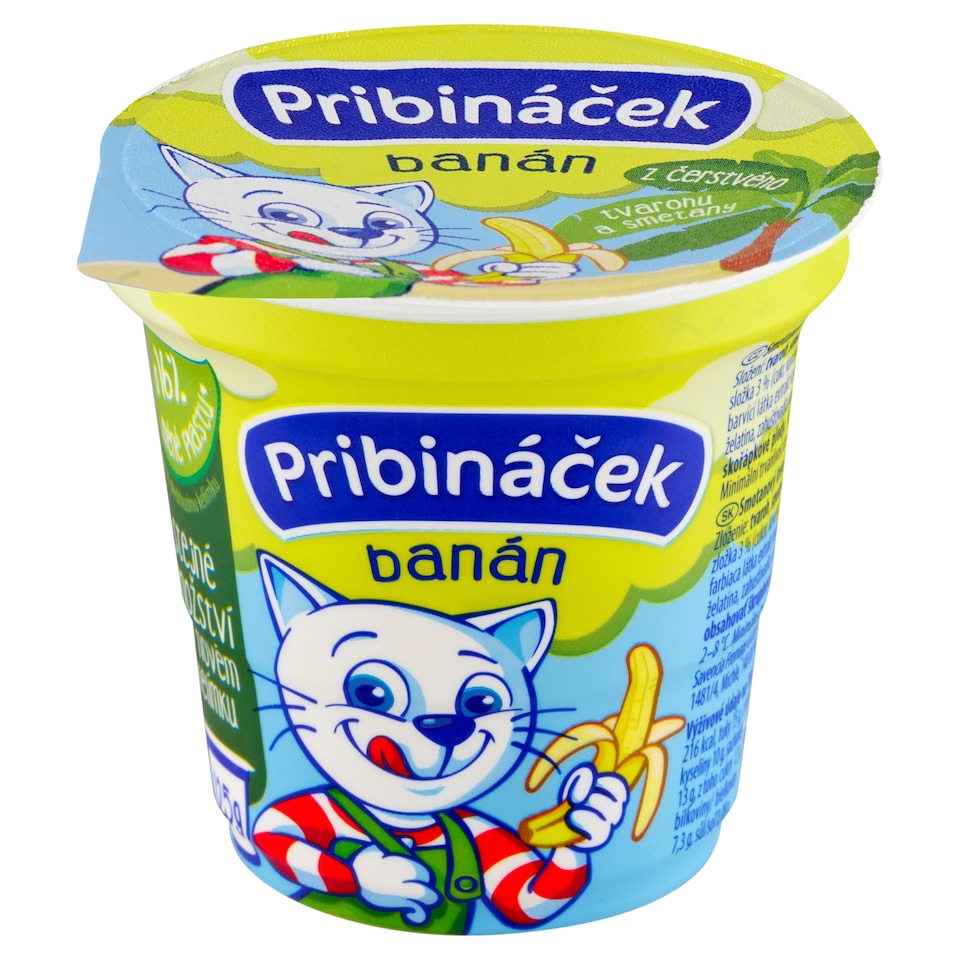 obrázok 1 z Pribináček Banán 125 g