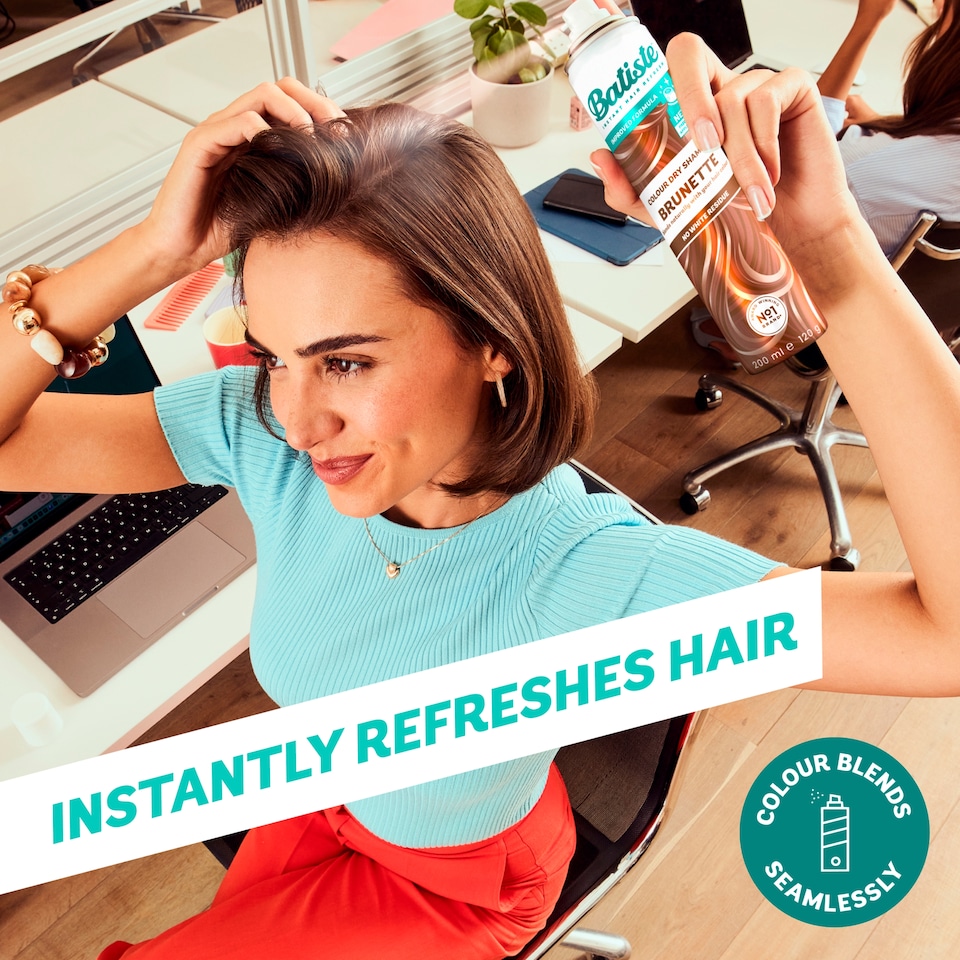 image 1 of Batiste Dry Shampoo Medium And Brunette 200Ml