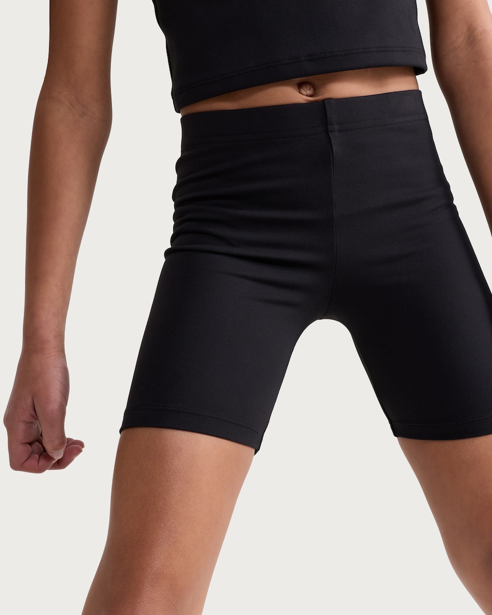 image 1 of F&F Active Girls ULTRAMOVE Cycling Shorts in Black
