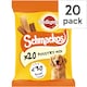 image 1 of Pedigree Schmackos Adult Dog Treats Poultry Mix 144g