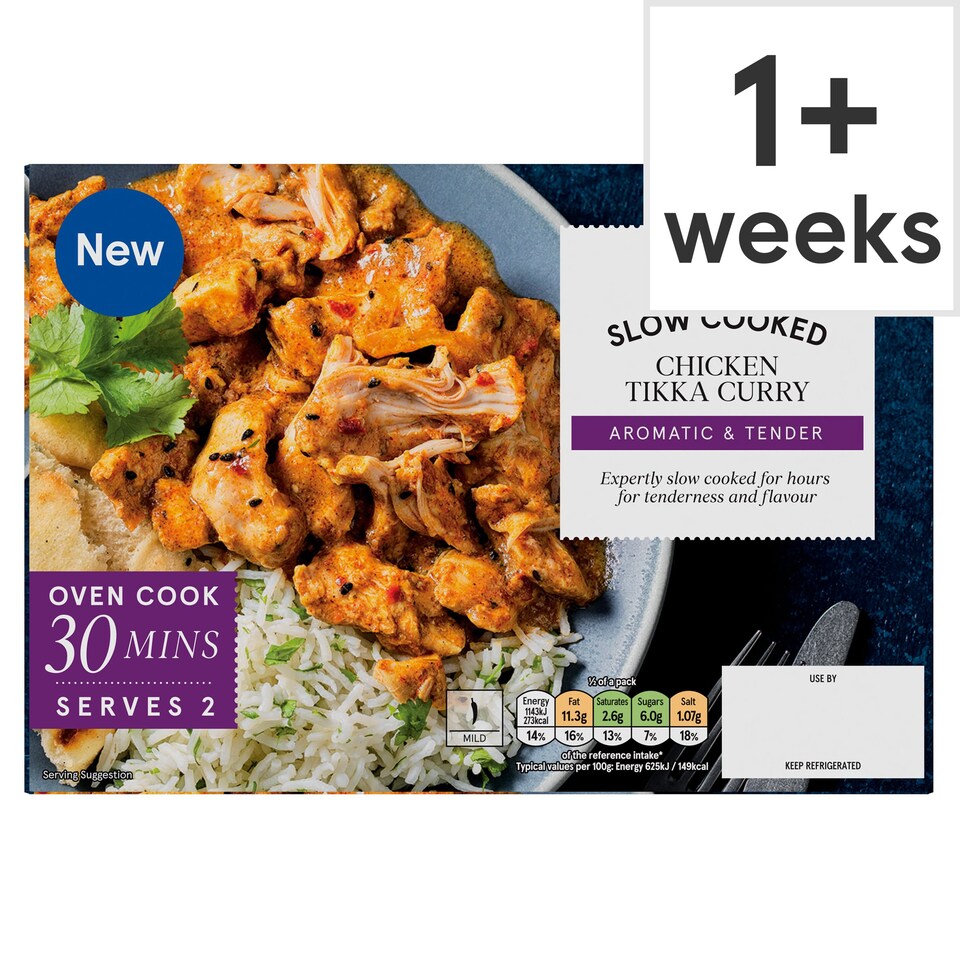 Tesco Slow Cooked Chicken Tikka Curry 420g Tesco Groceries