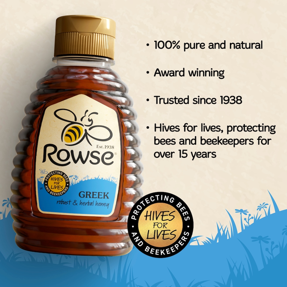 image 1 of Rowse Squeezy Greek Honey 250G
