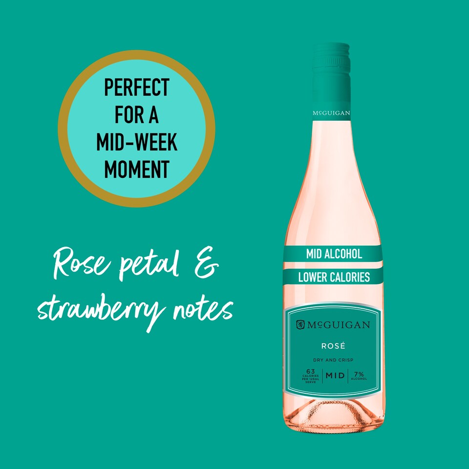 image 1 of McGuigan Mid Rosé 75cl