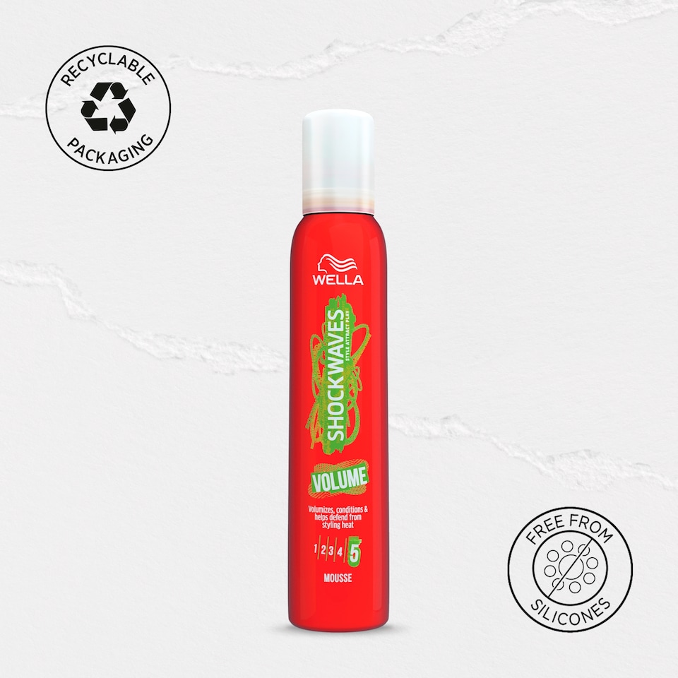 image 1 of Shockwaves Volume Mousse Ultra Strong 200Ml