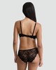 image 3 of F&F Leopard Print Lace Brazilian Knickers in Multi