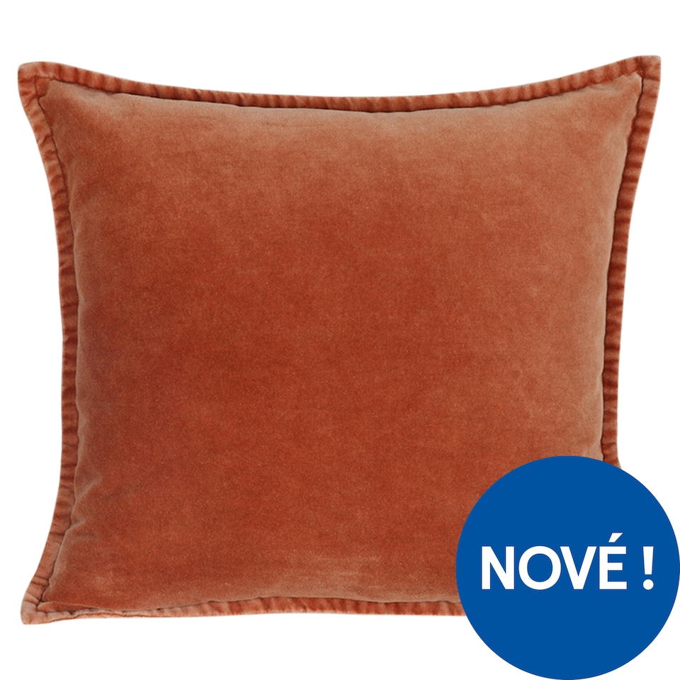 F&F Home Ginger Cotton Velvet Cushion 45 x 45 cm