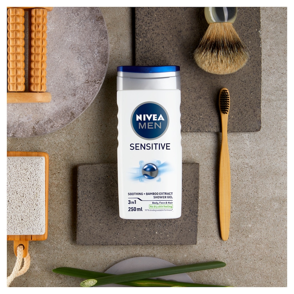 image 1 of NIVEA MEN Sensitive Shower Gel 250ml