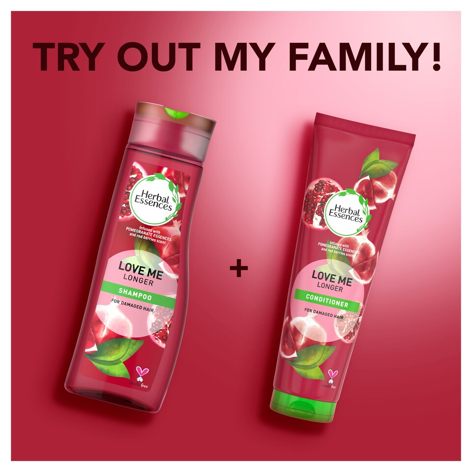 image 1 of Herbal Essences Love Me Longer Conditioner - Pomegranate Essence 275ml