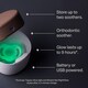 image 3 of TOMMEE TIPPEE NIGHT GLOW POD UV CHARGER + STERILISER