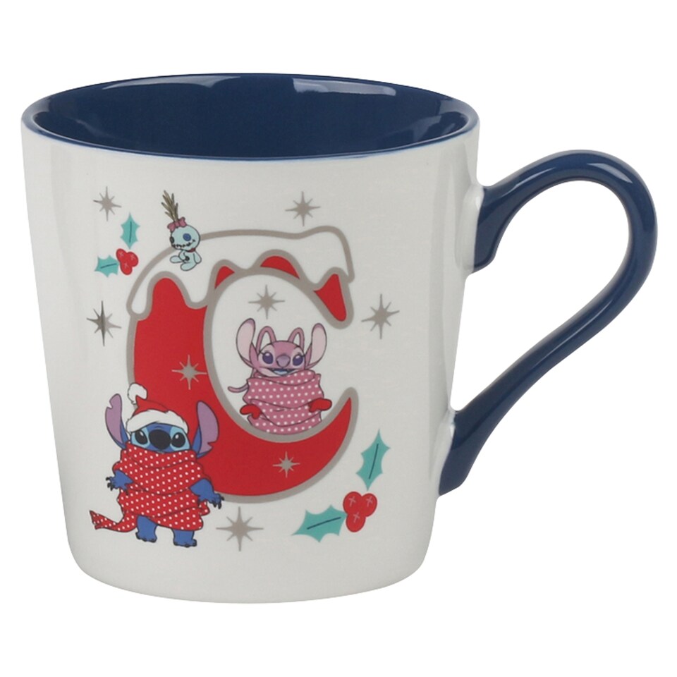 Tesco Disney Stitch Alphabet Mug C