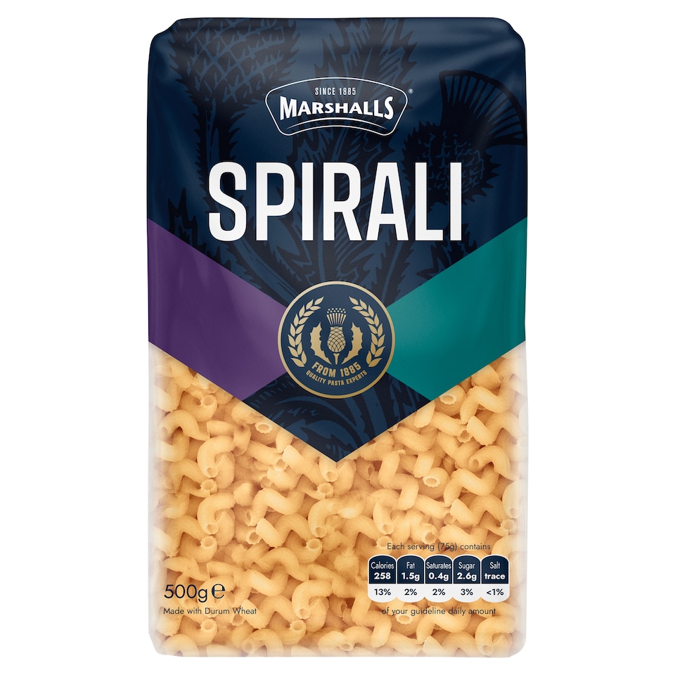 Marshalls Spirali Pasta 500G