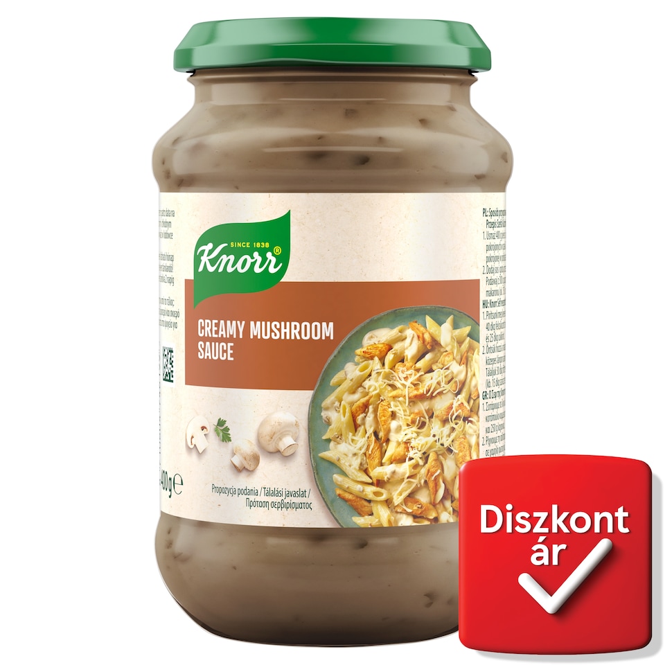 Knorr tejszínes gombás szósz 400 g