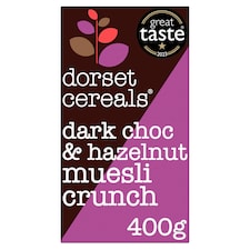 Dorset Cereals Muesli Crunch Dark Chocolate Hazelnut 400G