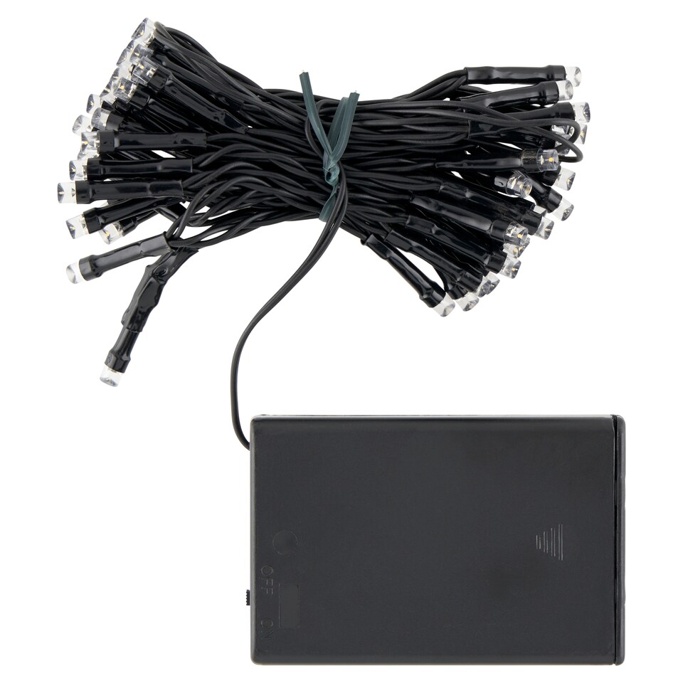 obrázok 1 z Snow Meister SM2575 50 LED teplé biele batériové svetlo