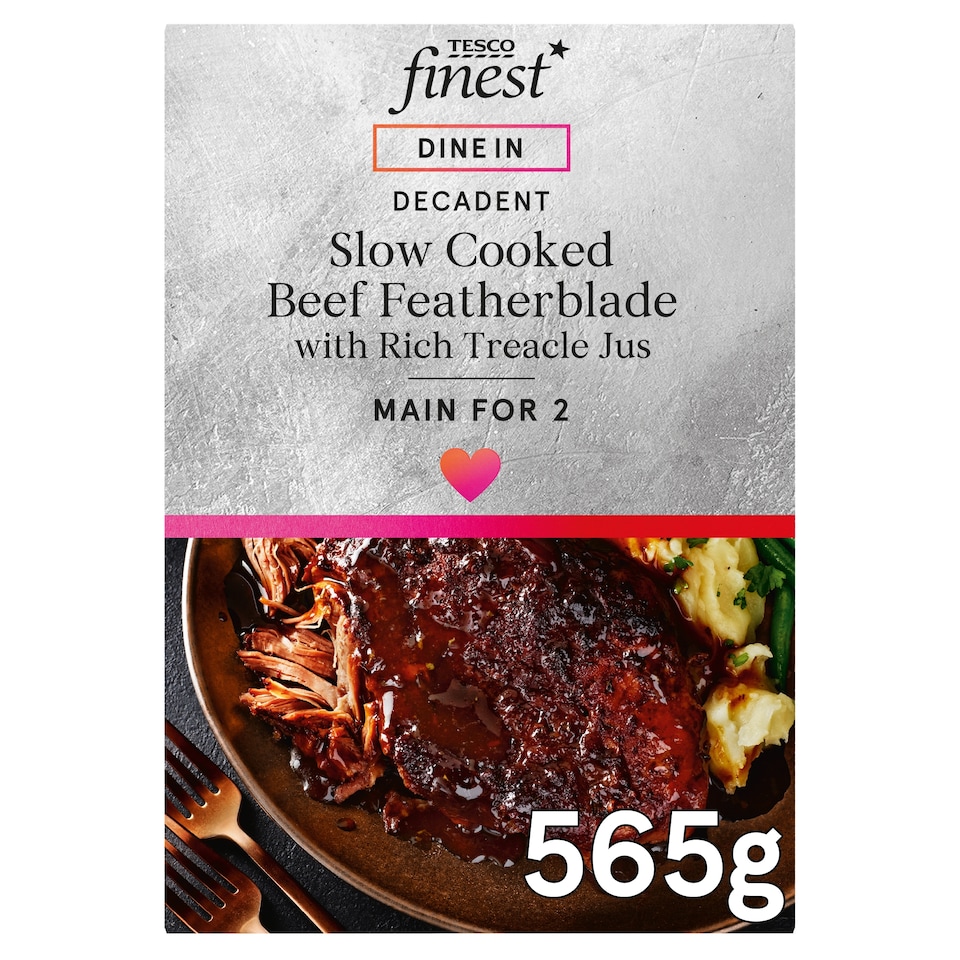 image 1 of Tesco Finest Beef Featherblade with Rich Treacle Jus 565g