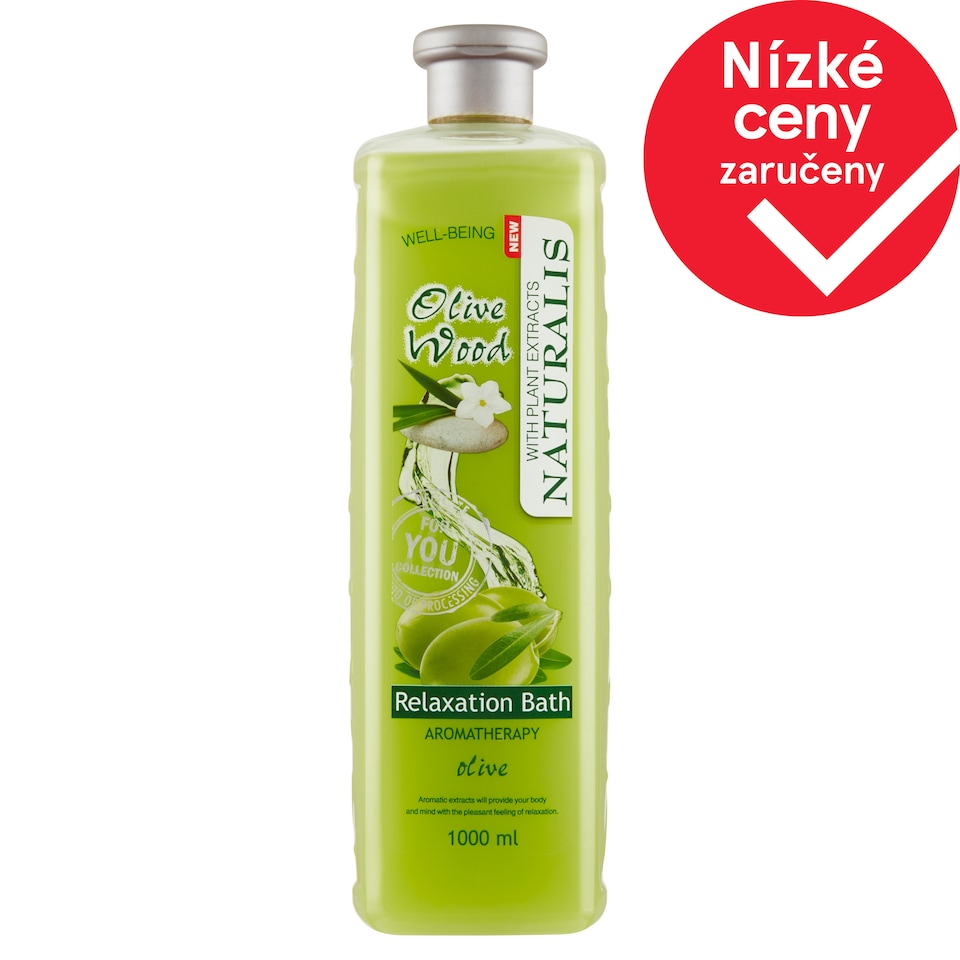 Naturalis Olive Wood oliva relaxační lázeň 1000ml