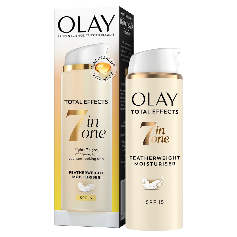 image 1 of Olay Total Feather Weight Moisturiser 50Ml