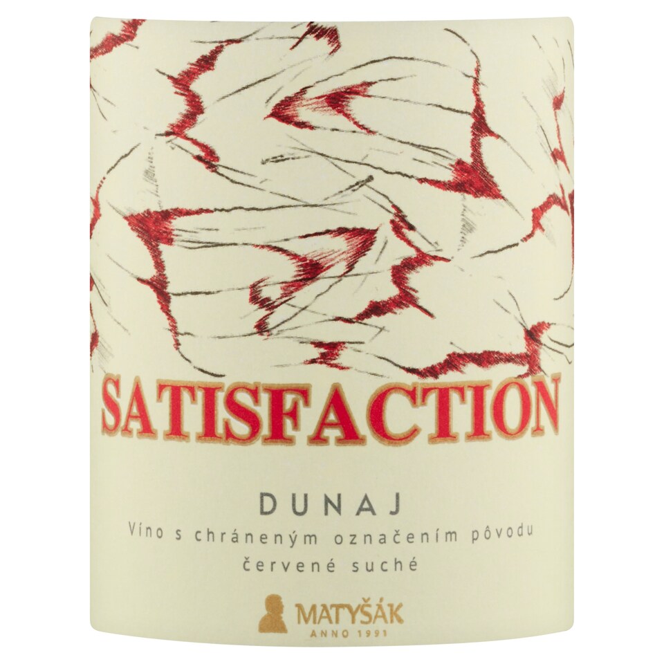 obrázok 1 z Matyšák Satisfaction Dunaj víno červené suché 0,375 l