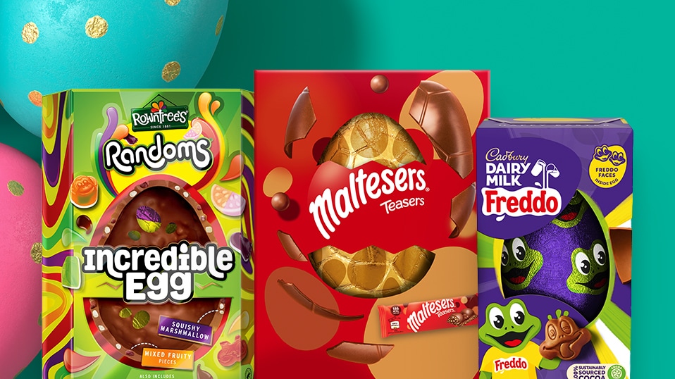 Easter eggs are here