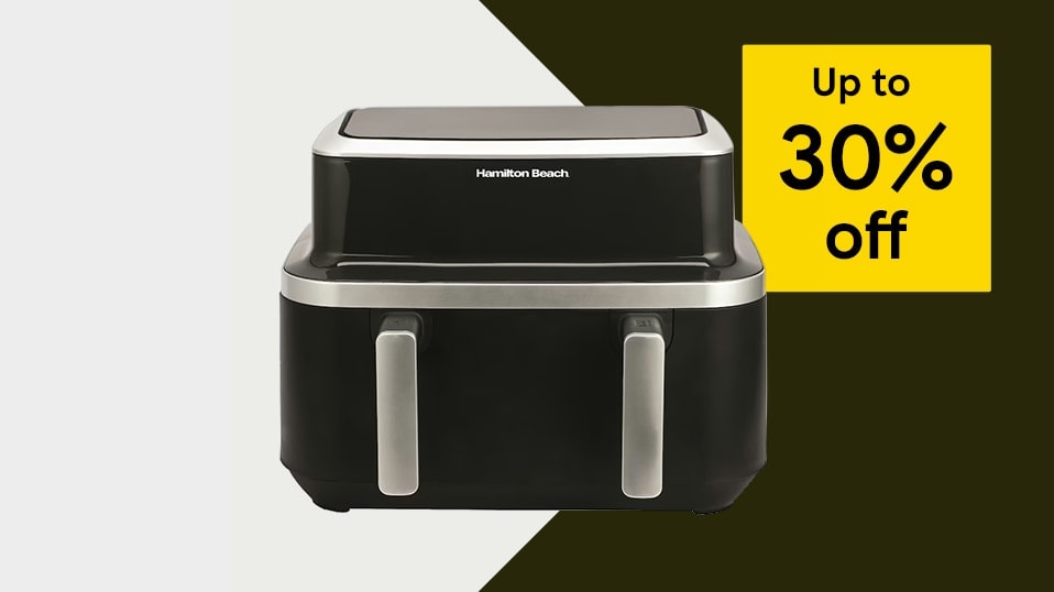 Up to 30% off selected air fryers