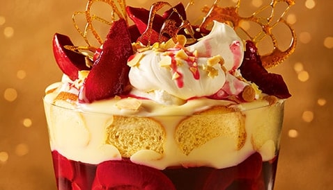 Sugar plum trifle