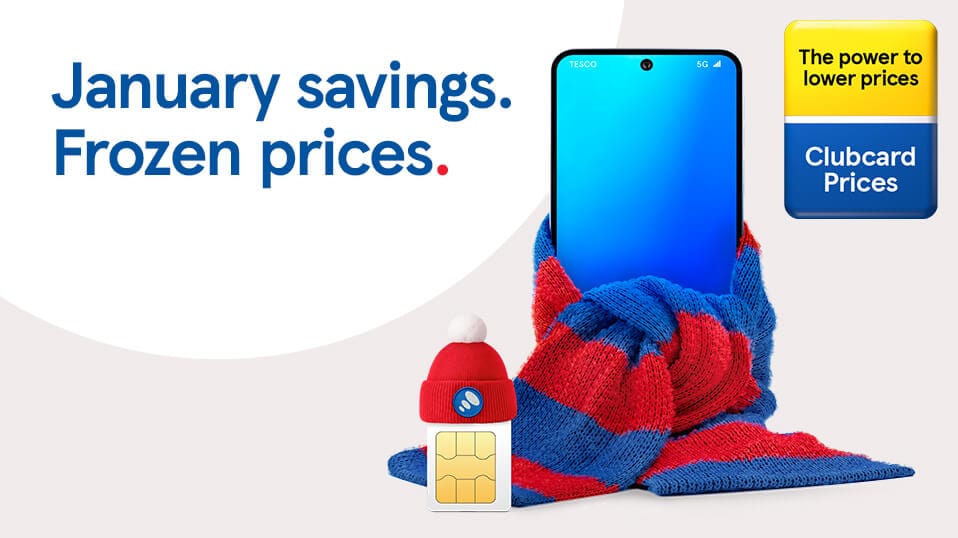 January savings at Tesco Mobile