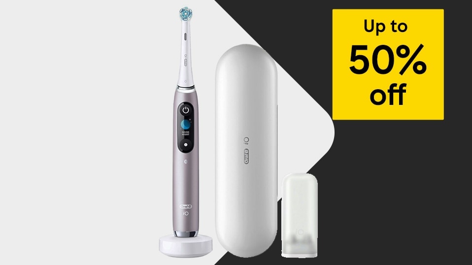 Up to half price on selected Oral-B