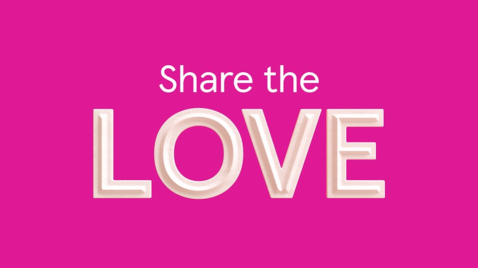 Share the love this Valentine's Day