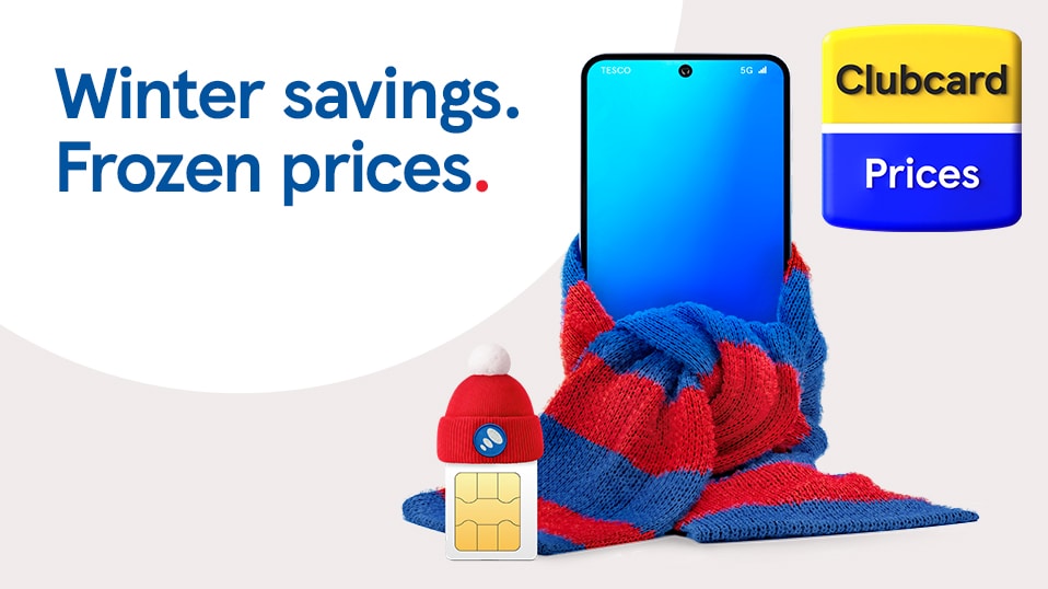 Winter savings at Tesco Mobile